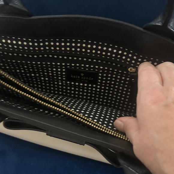 Kate Spade Black and Tan Tote Bag - Picture 4 of 5